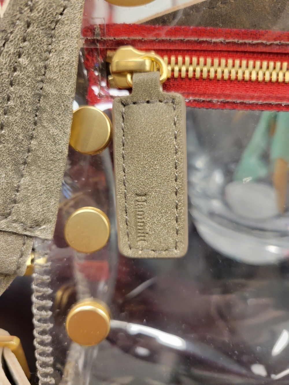Hammitt Tony Small Clear Crossbody Bag - Picture 3 of 6